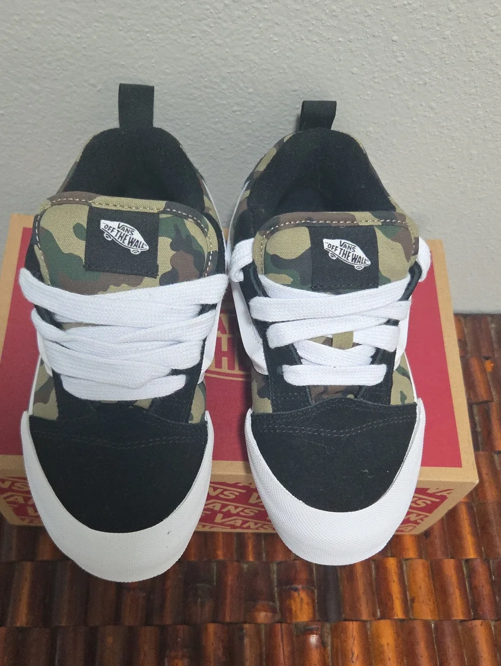 Vans Kids Camo KNU SKOOL SNEAKERS
